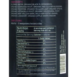 Elderberry Wellness Detox Bitter - 16 oz. - Image 3