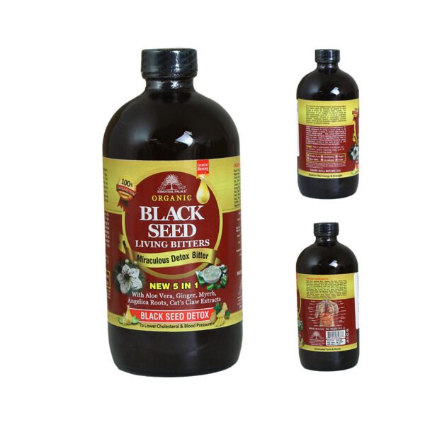 Black Seed Detox Bitter Tonic - 16 oz.