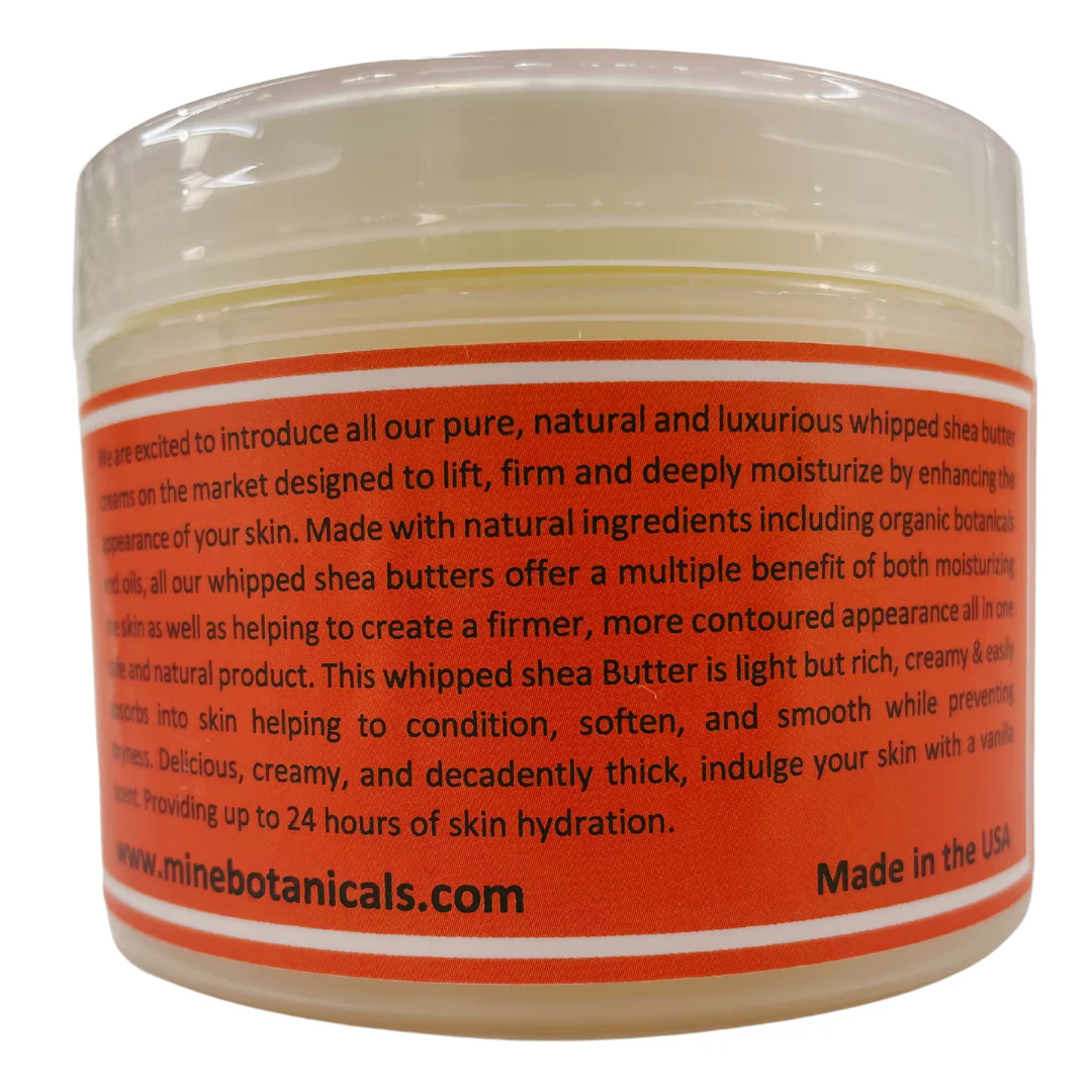 Mine Botanicals Coconut & Papaya Whipped Shea Butter 8oz. - Image 2