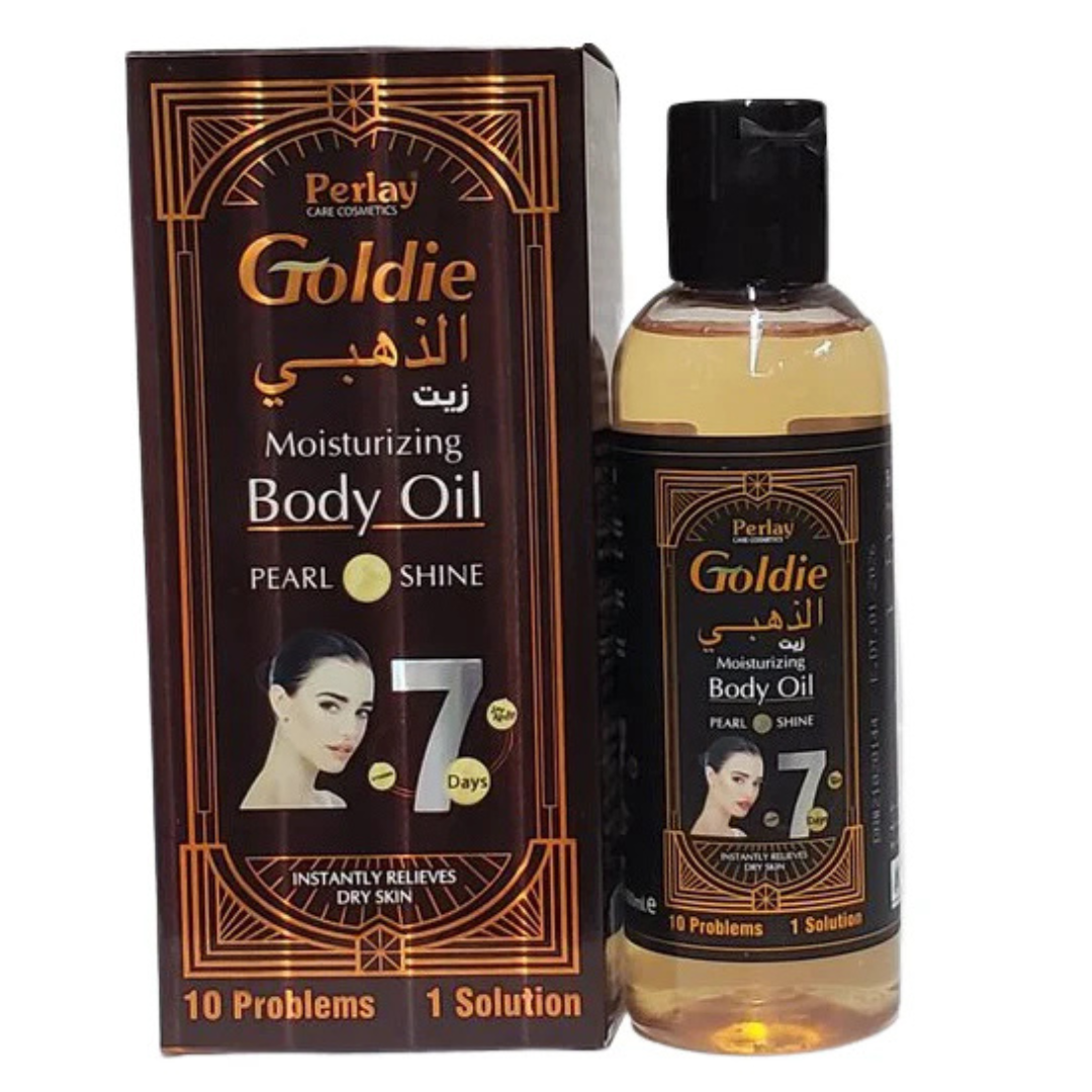 Perlay Goldie Body Oil | Moisturizing Body oil (Pearl shine) - 100ml 1 Perlay Goldie Body Oil | Moisturizing Body oil (Pearl shine) - 100ml