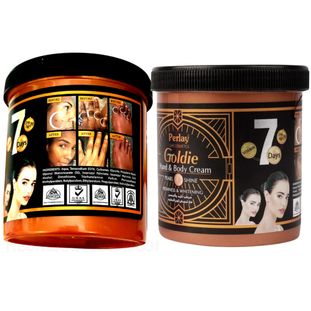 Perlay Goldie hand and Body Cream 280ml | Freshness, Perfect And Fast Dark Spot Remover 1 Perlay Goldie hand and Body Cream 280ml | Freshness, Perfect And Fast Dark Spot Remover