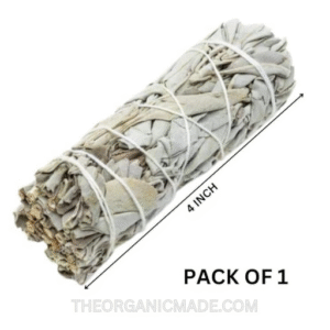 California White Sage Smudge Sticks/Wands 4 inch" House Cleansing Negativity Removal