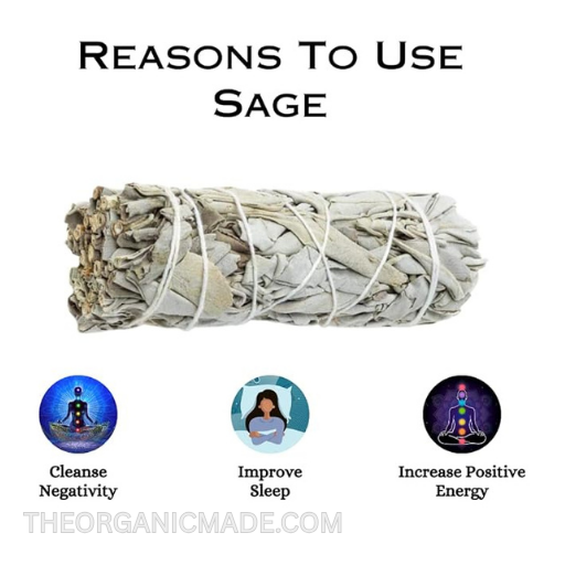 California White Sage Smudge Sticks/Wands 4 inch" House Cleansing Negativity Removal 2 California White Sage Smudge Sticks/Wands 4 inch" House Cleansing Negativity Removal - Image 2