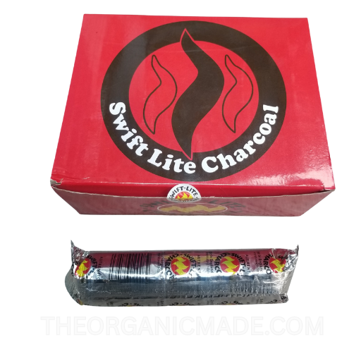 Charcoal Swift Lite Large 40MM Incense Resin Bakhour Oud Burning 3 Charcoal Swift Lite Large 40MM Incense Resin Bakhour Oud Burning - Image 3