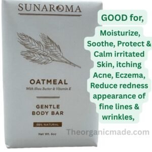 OATMEAL - SOAP, Sunaroma Gentle Body Bar 8oz