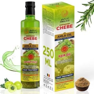 chebe Amla oil 1 Amalico CHEBE Tchad With AMLA Oil 250ml - Natural Hair Growth, Strengthener