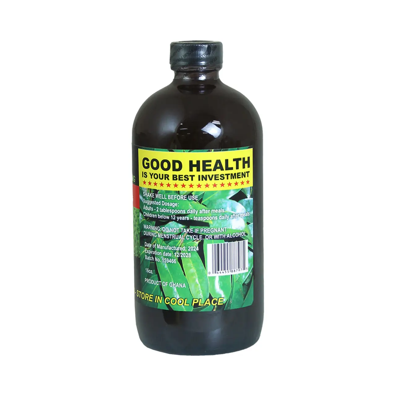 Organic 21 herbs Soursop Bitters 16oz - (Wholesale) 3 Organic 21 herbs Soursop Bitters 16oz - (Wholesale) - Image 3
