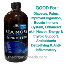 Sea Moss Bladderwrack Living Bitters African Herbs And Roots - 16oz