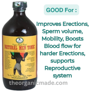 Organic Natural Men Tonic 16oz.
