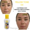 Yellow Tone Beauty Oil 60ml - Brightening skin, Stretch Marks Remover