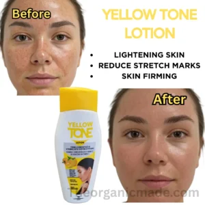 Yellow tone Beauty Cream Lotion - Carotene Vitamin ,C.E 400 ml