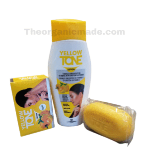 Yellow Tone Beauty Cream Lotion 400ml, Soap 200g