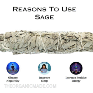 Alternative view of California White Sage Smudge Sticks/Wands 8 inch" House Cleansing Negativity Removal