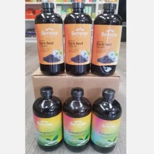 Serene Herbs Exotic Soursop Bitters & Black Seed (Pack OF 6)