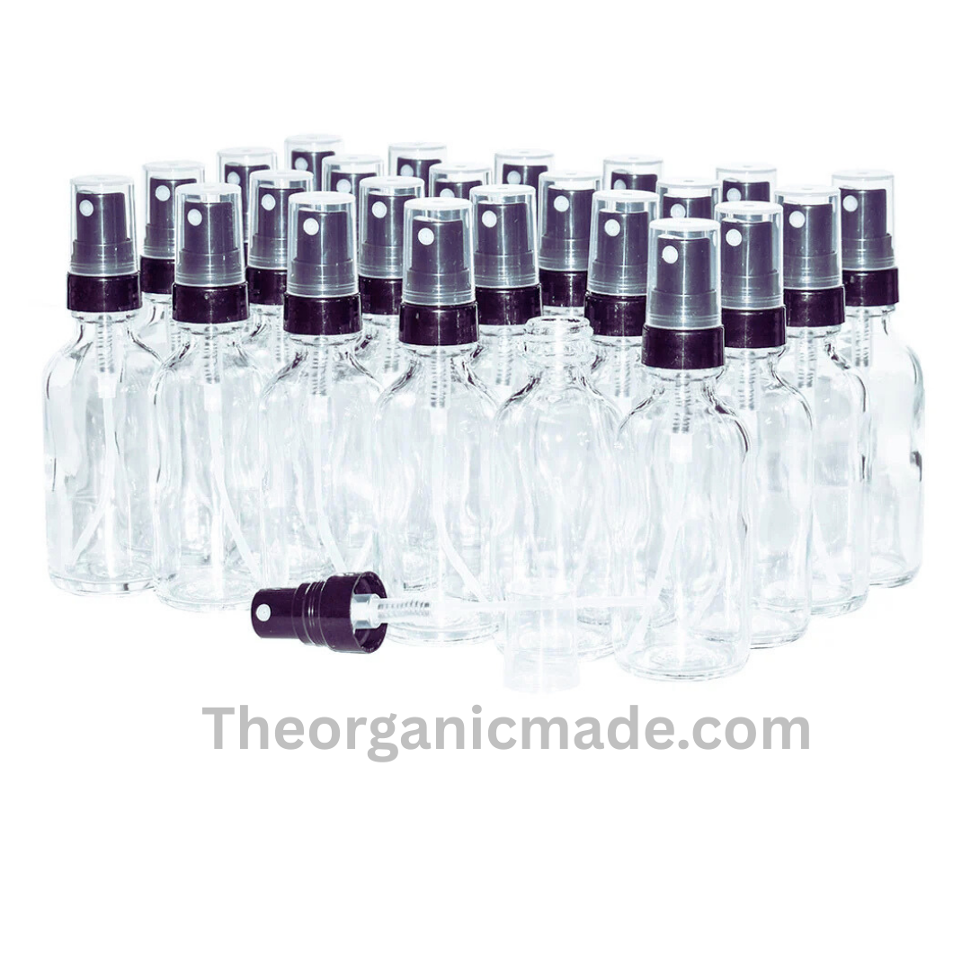 2 oz. Clear Boston Round with Black Fine-Mist Sprayer 20/400 (Dozen 12pcs) 7 2 oz. Clear Boston Round with Black Fine-Mist Sprayer 20/400 (Dozen 12pcs) - Image 7
