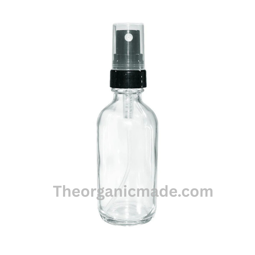 2 oz. Clear Boston Round with Black Fine-Mist Sprayer 20/400 (Dozen 12pcs) 6 2 oz. Clear Boston Round with Black Fine-Mist Sprayer 20/400 (Dozen 12pcs) - Image 6