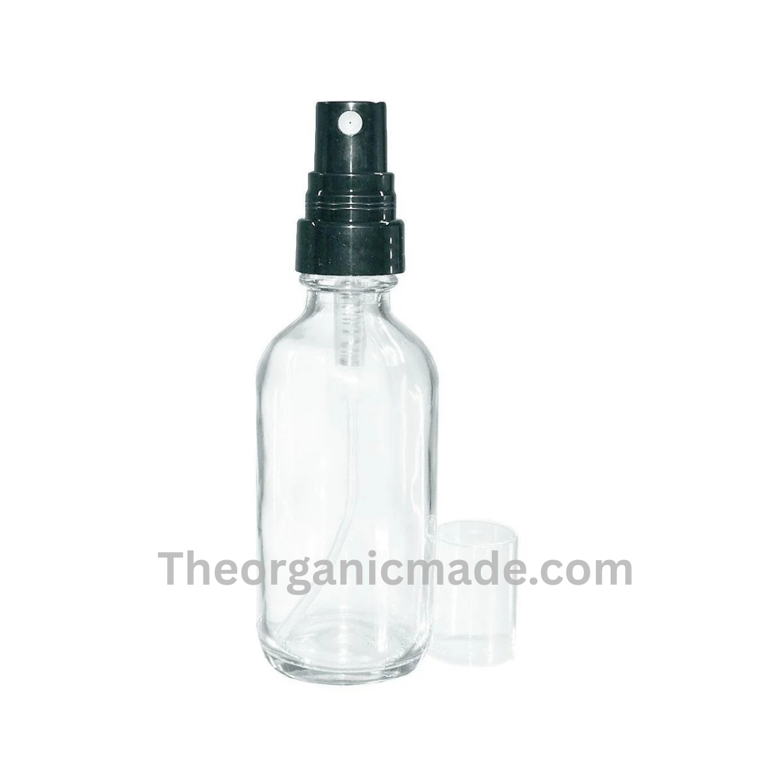 2 oz. Clear Boston Round with Black Fine-Mist Sprayer 20/400 (Dozen 12pcs) 3 2 oz. Clear Boston Round with Black Fine-Mist Sprayer 20/400 (Dozen 12pcs) - Image 3