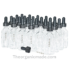 2oz clear boston glass with graduated drop 24 pcs 2 oz. Clear Boston Round with Black Graduated Glass Dropper (20/410)