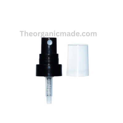 2oz top spray 2 oz. Clear Boston Round with Black Fine-Mist Sprayer 20/400 (Dozen 12pcs)