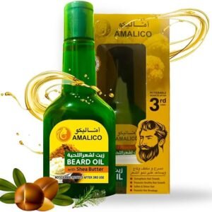 AMALICO Chebe tchad Beard Oil with Shea Butter, Rosemary Oil | Hair Growth Oil