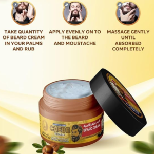 AMALICO Chebe tchad Beard Cream | Hair Growth with Rosemary Oil, Chebe Powder & Shea Butter - Image 4