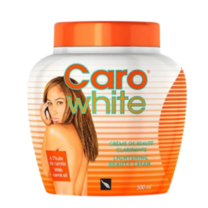 Caro White Lightening Beauty Cream 500ml Jar | Enriched with Beta-Carotene, Vitamin A & E