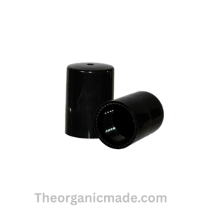 1/3 oz 10 ml Clear Fenci Glass Roll-on Bottle with Black Cap with Plastic Ball- (1 Box -864pcs) - Image 4