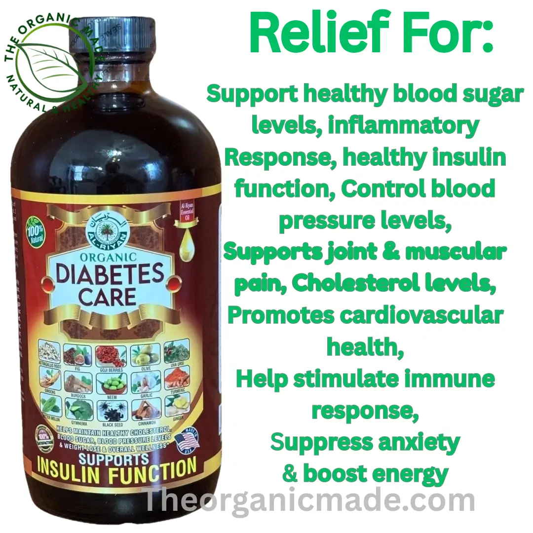 Organic Diabetes Care Bitters | Natural Blood Sugar Support & Detox Tonic - 16oz (Pack Of 3) 3 Organic Diabetes Care Bitters 16oz. Natural Blood Sugar Support & Detox Tonic