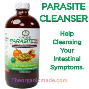 16oz bottle of Organic parasite Cleanse Formula bitters by AIH, Help with fatigue, bloating and intestinal Symptoms