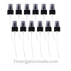 20-410 - Black Fine Mist Sprayer | Plastic Spray top with Clear Cap - For (2oz Bottle) 2 Spray top 2oz 20-410 - Black Fine Mist Sprayer | Plastic Spray top with Clear Cap - For (2oz Bottle)