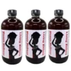 bottles of women wellness supplement benefits listed, living bitter in white bottle for women health