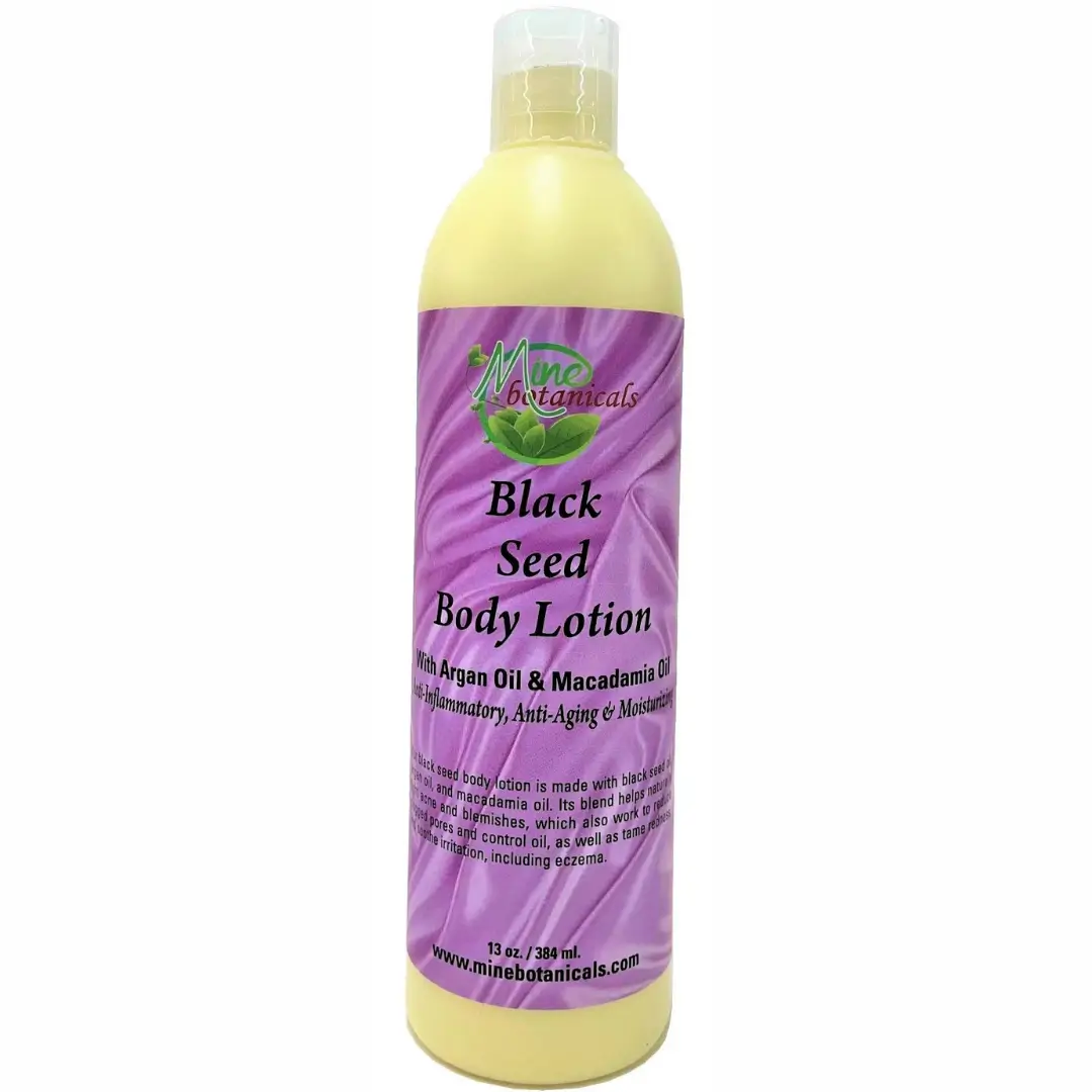Black seed Body Lotion With Argan by Mine Botanicals - 13 Oz 1 Black seed Body Lotion With Argan by Mine Botanicals - 13 Oz