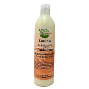 Coconut & Papaya Conditioner With Shea Butter by Mine Botanicals 13oz