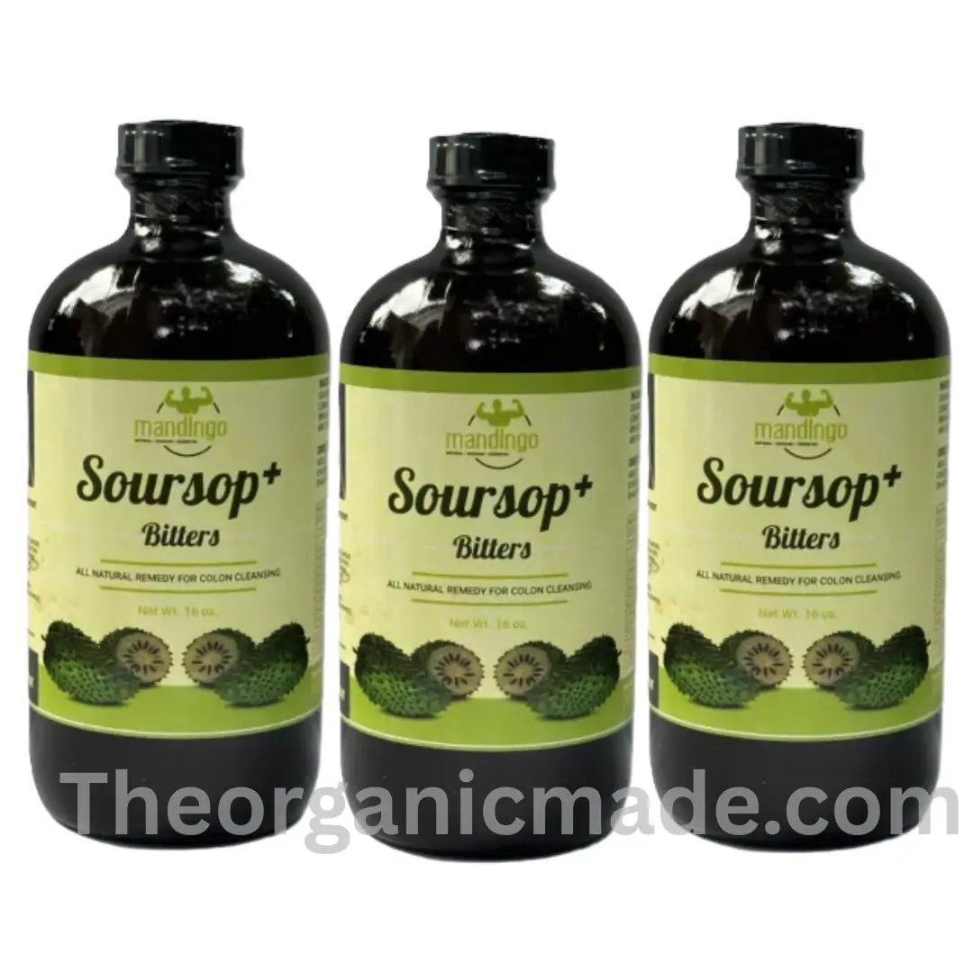 Mandingo Soursop Plus Bitters 16oz - Pack of 3 1 Mandingo Soursop Plus Bitters 16oz - Pack of 3