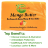 Mango Butter Bar Soap by Mine Botanicals 8oz