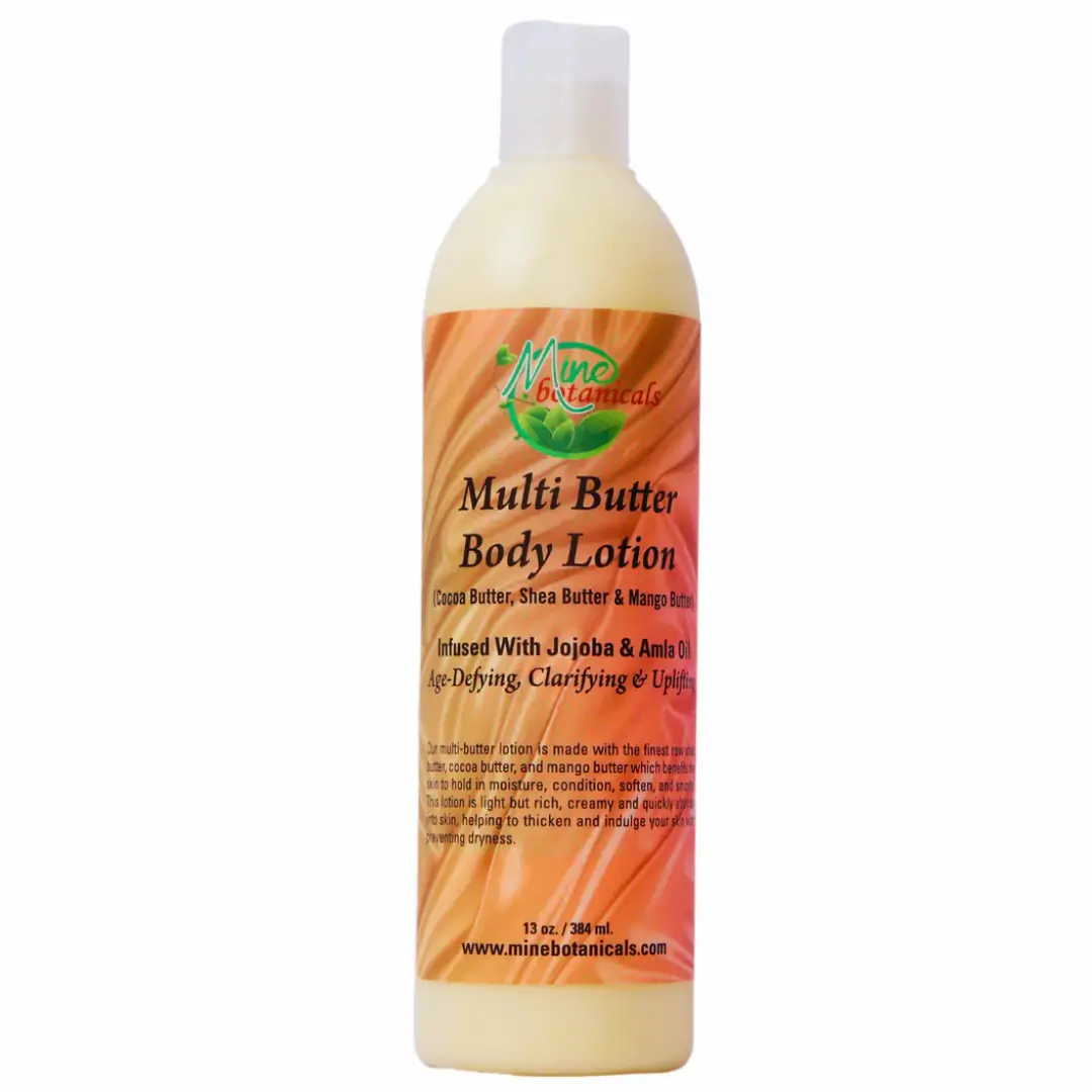 Multi Butter Body Lotion by Mine Botanicals - 13 Oz 1 Multi Butter Body Lotion by Mine Botanicals - 13 Oz