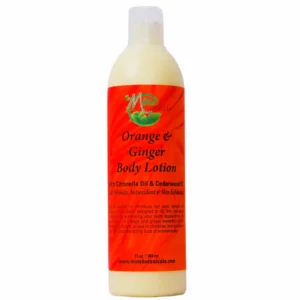 Orange & Ginger Body Lotion With Citronella Oil by Mine Botanicals - 13 Oz