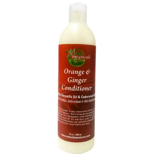 Orange & Ginger Conditioner With Citronella Oil by Mine Botanocals 13oz 1 Orange & Ginger Conditioner With Citronella Oil by Mine Botanocals 13oz