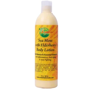 Sea Moss with Elderberry Body Lotion By Mine Botanicals - 13 Oz