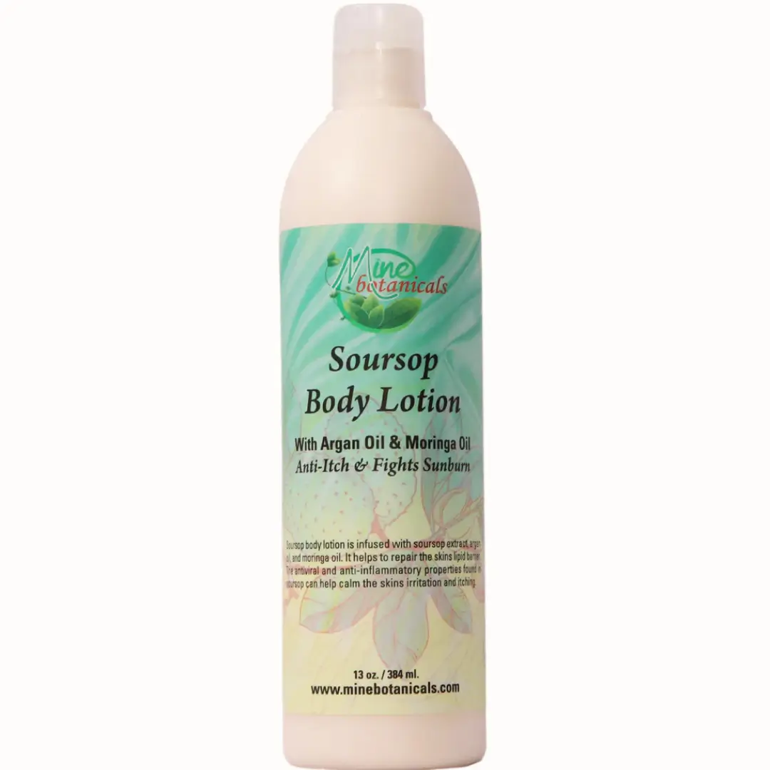 Soursop BODY LOTION By Mine Botanicals - 13 Oz 1 Soursop BODY LOTION By Mine Botanicals - 13 Oz