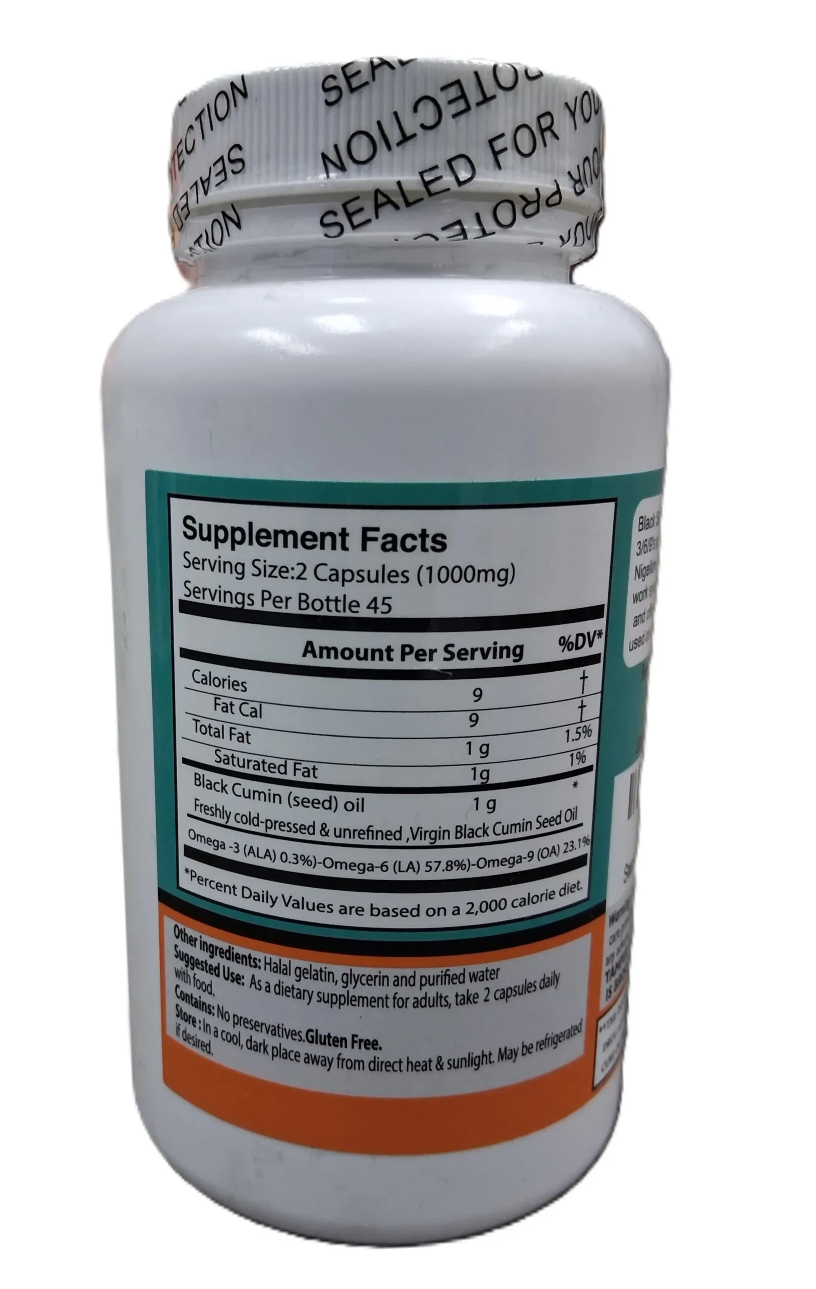 Black Seed Oil 90 Softgels Capsules 1000 mg - EXP 2028 7 Black Seed Oil 90 Softgels Capsules 1000 mg - EXP 2028 - Image 7