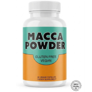 A product photograph focused on the base of a white plastic High Point Natural Macca Powder supplement bottle. The white plastic bottom clearly displays black printed text showing an expiration date of "EXP: 07/2029", along with an embossed number 2 recycling symbol