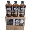 pack of three bottles Livingston Naturals 13-in-1 Multifunction Shilajit Tonic With Ashwagandha and Rhodiola Rosea 16oz for extra strenght. bigger and harder perfomance